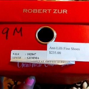 Size 9 Robert Zur woman's shoes